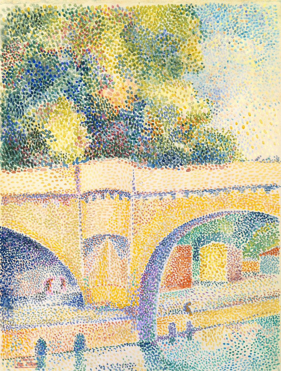 Le Pont Neuf, ca. 1912-14 door Hippolyte Petitjean