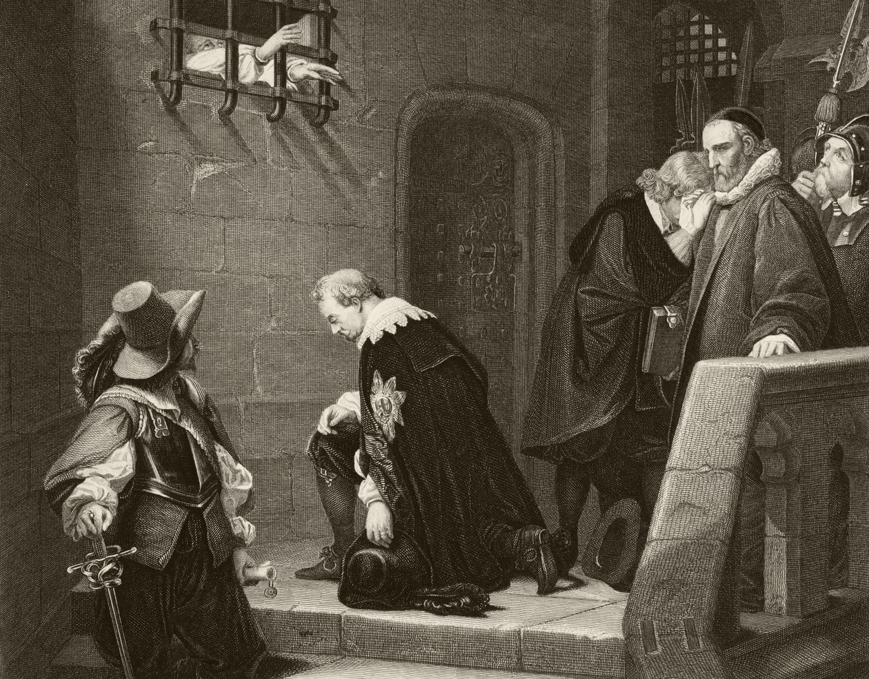 Thomas Wentworth door Hippolyte Delaroche