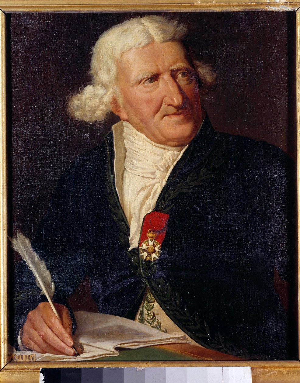 Portret van Antoine Augustin Parmentier (1737-1813), Franse militaire apotheker en agronoom door Hippolyte Isidore Dupuis-Colson