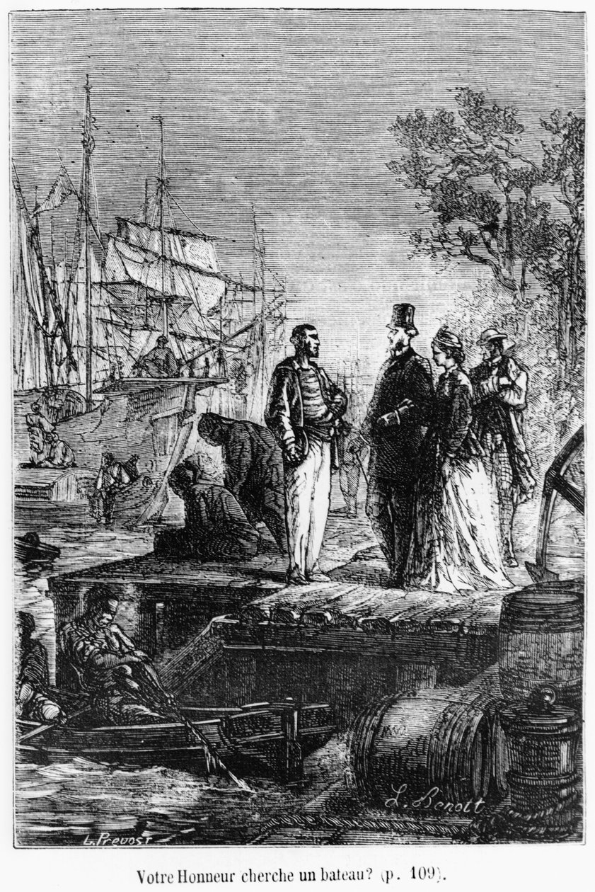 Zoekt U een boot, illustratie uit 