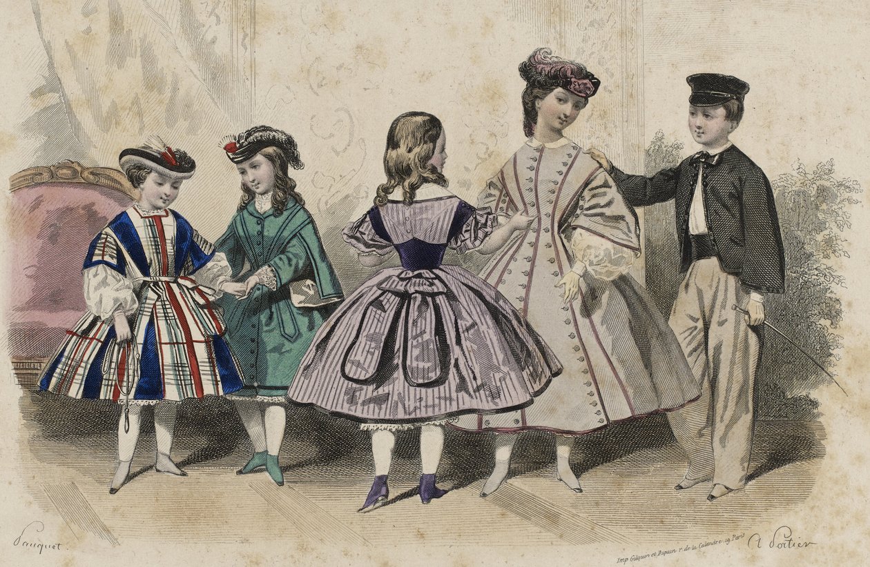 Zonder Titel, April 1861 door Hippolyte Louis Pauquet