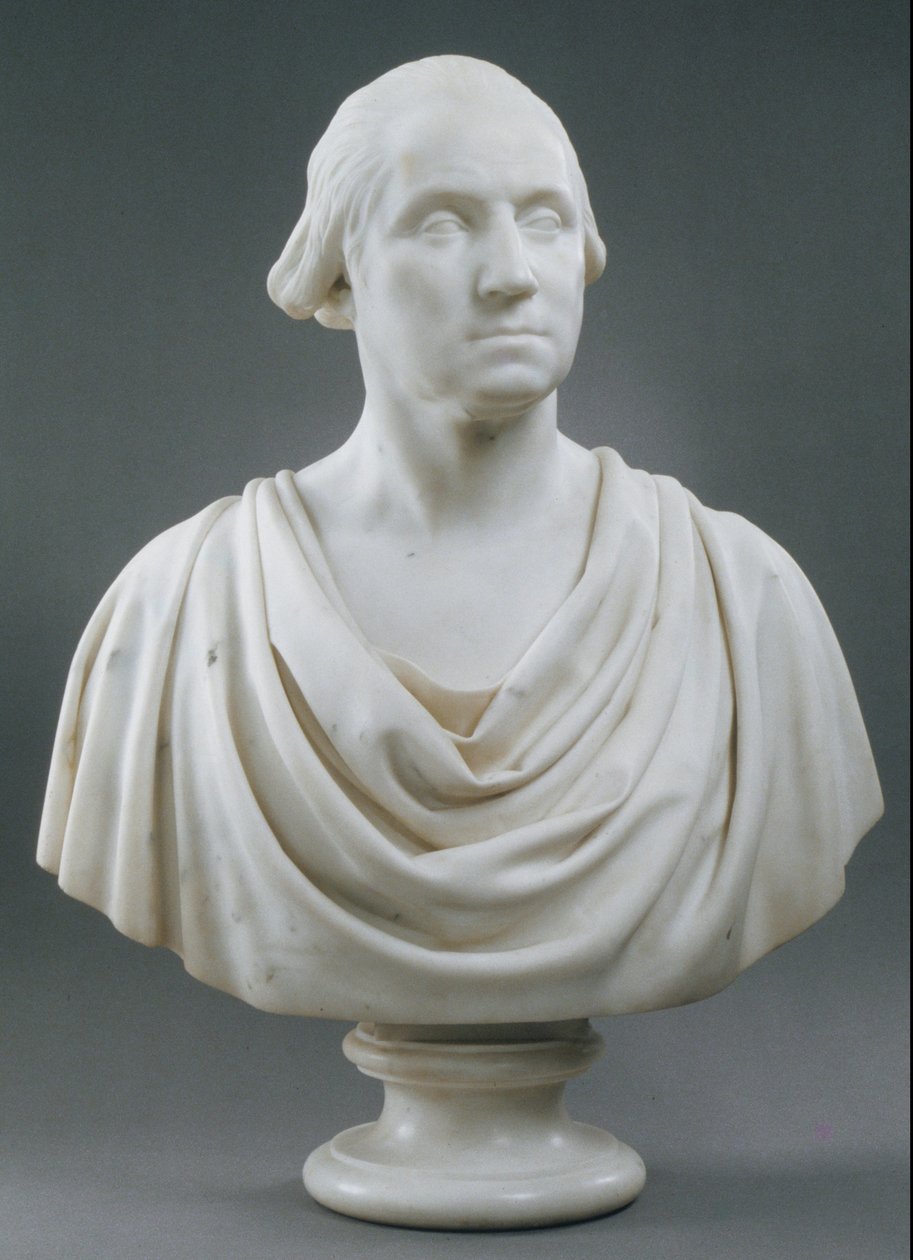 George Washington door Hiram Powers