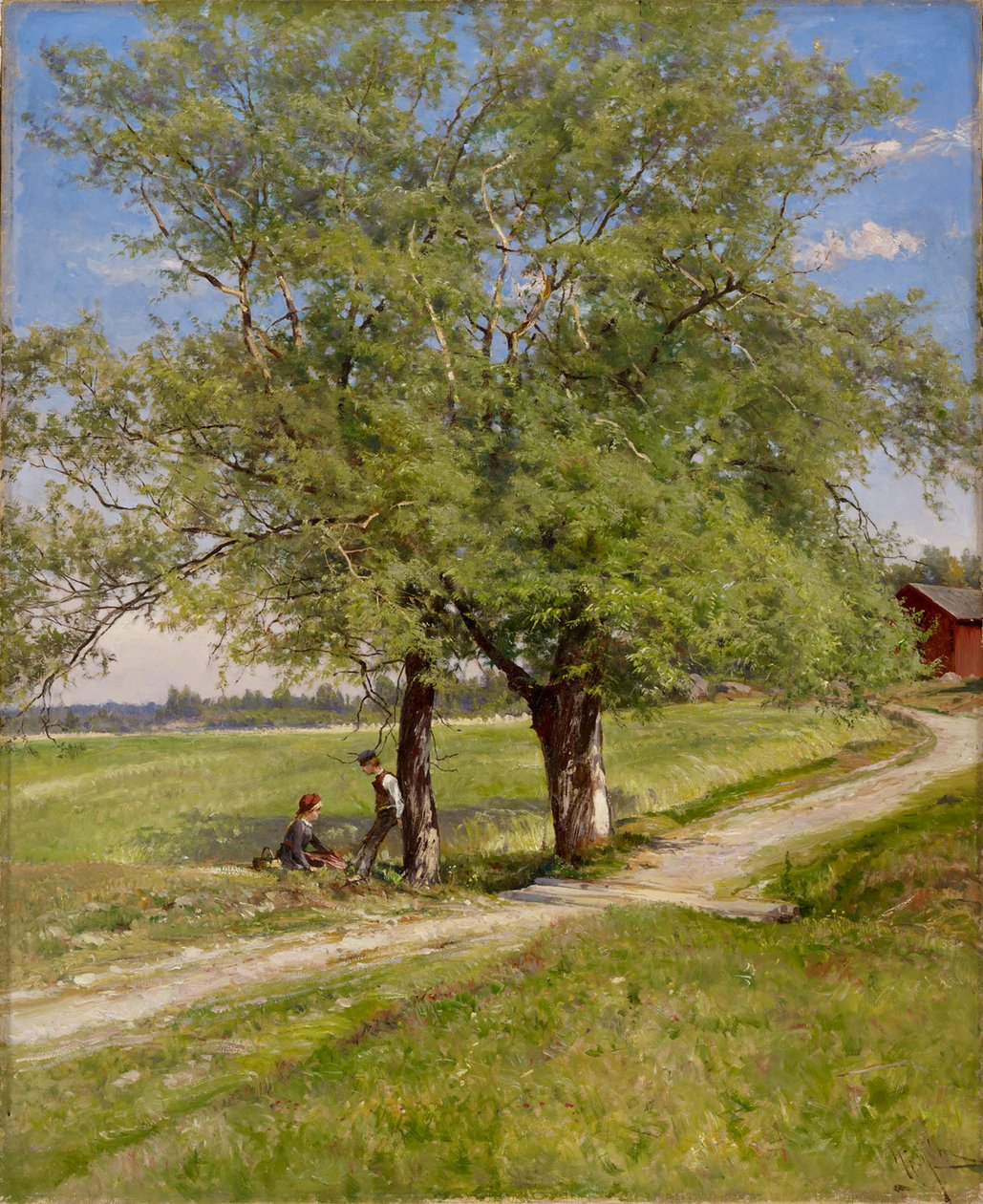 Kraakwilgen door Hjalmar Munsterhjelm