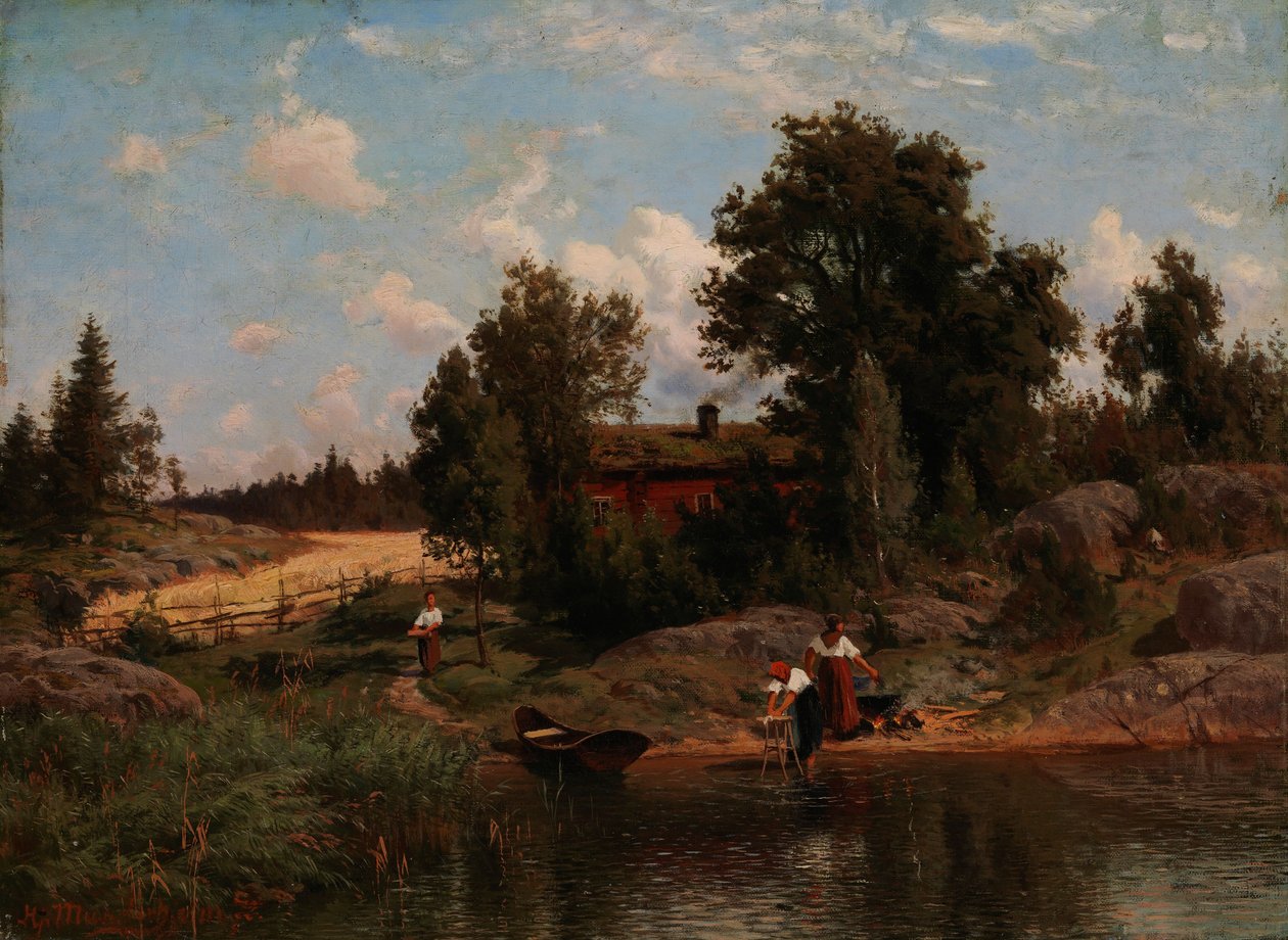 Zonder titel door Hjalmar Munsterhjelm