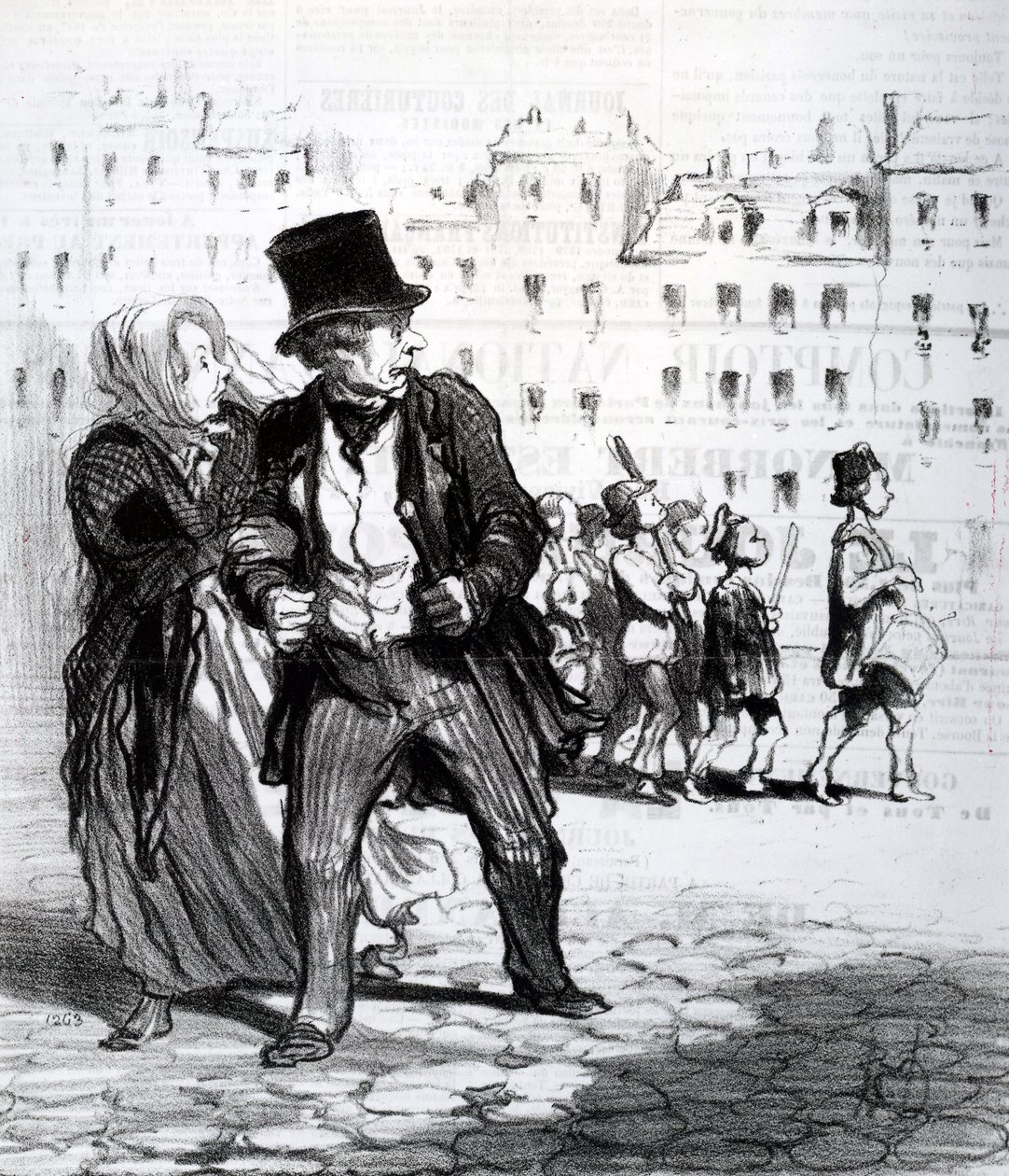 Le Alarmistes et les Alarmes, Illustratie uit 
