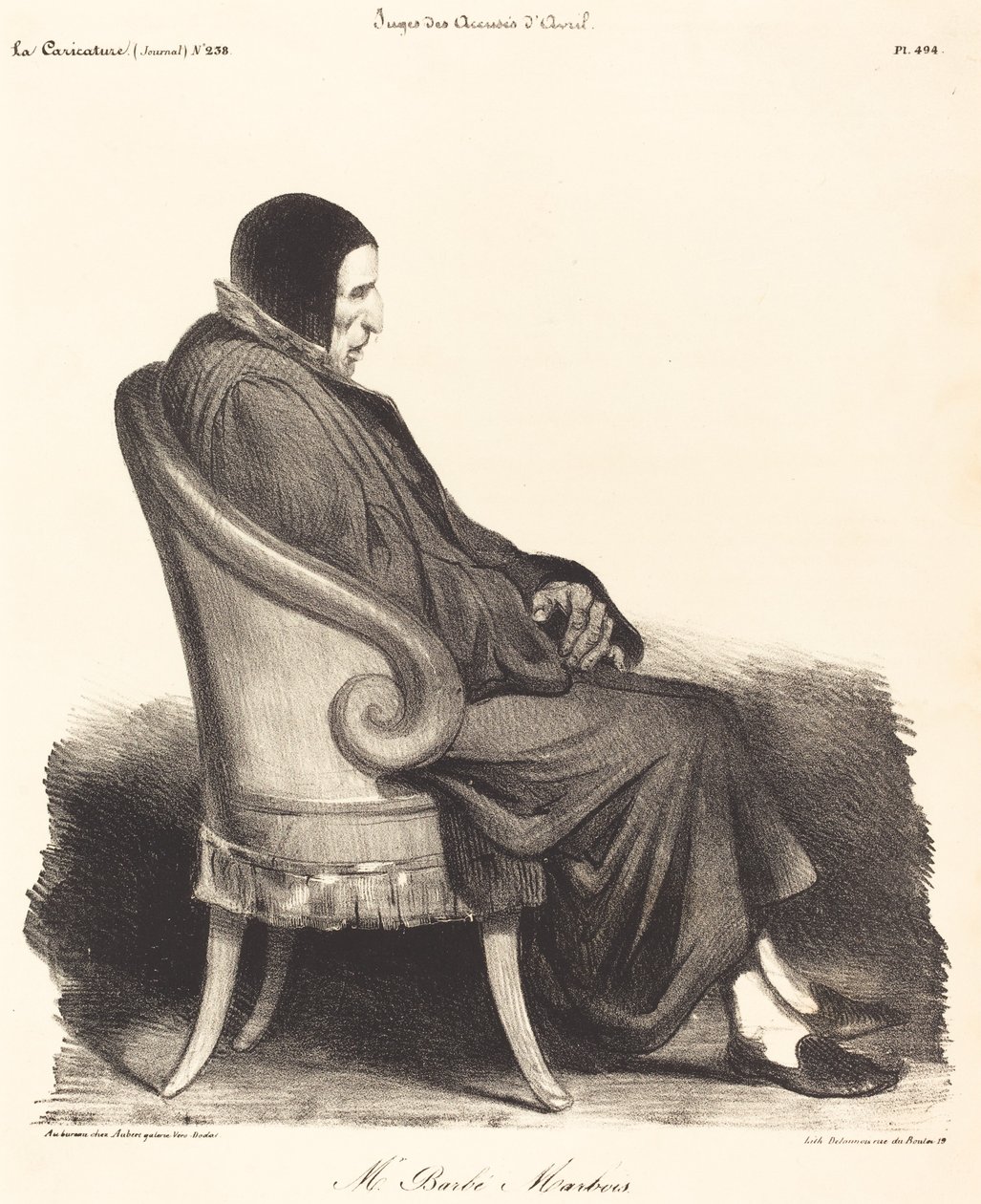 Barbé-Marbois door Honoré Daumier