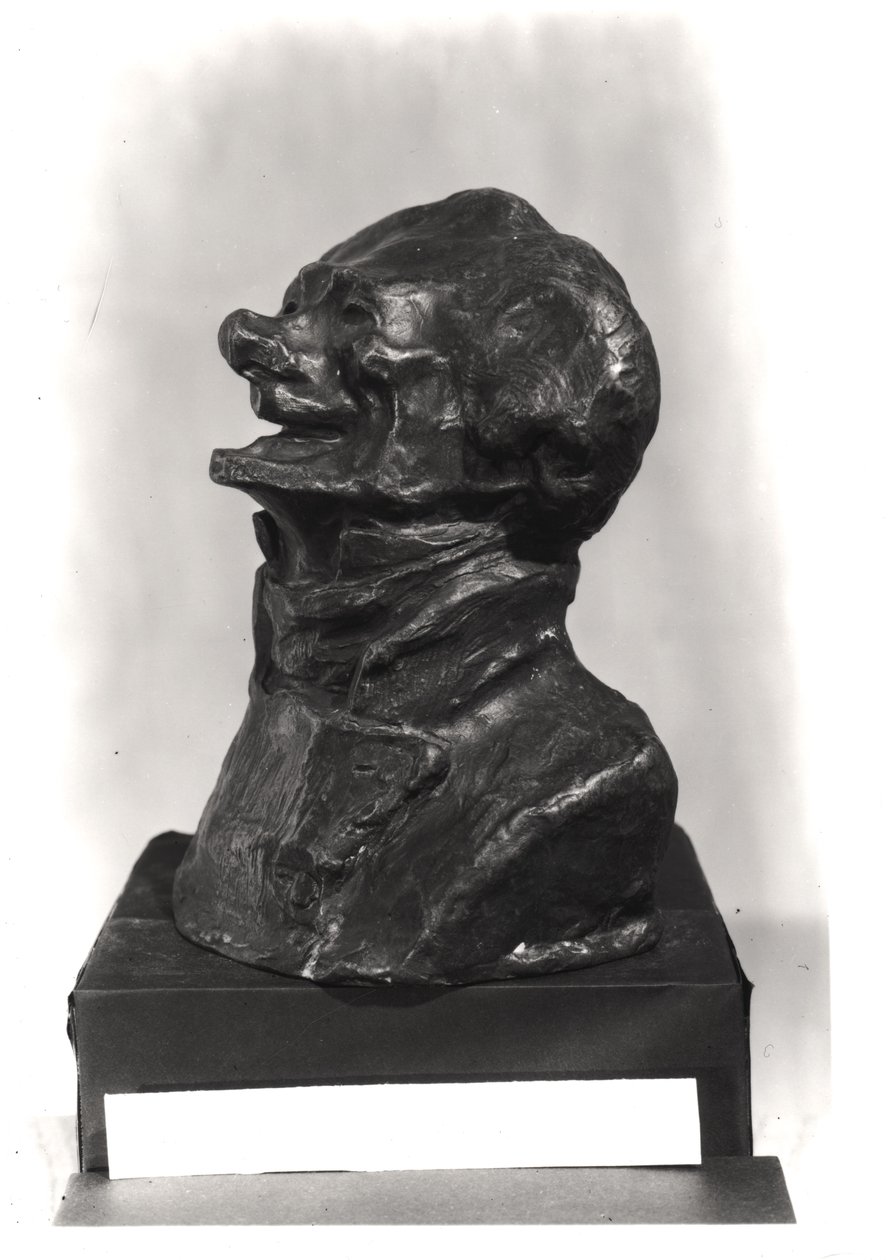 Buste van Charles Philipon (1800-62), ca. 1833 door Honoré Daumier