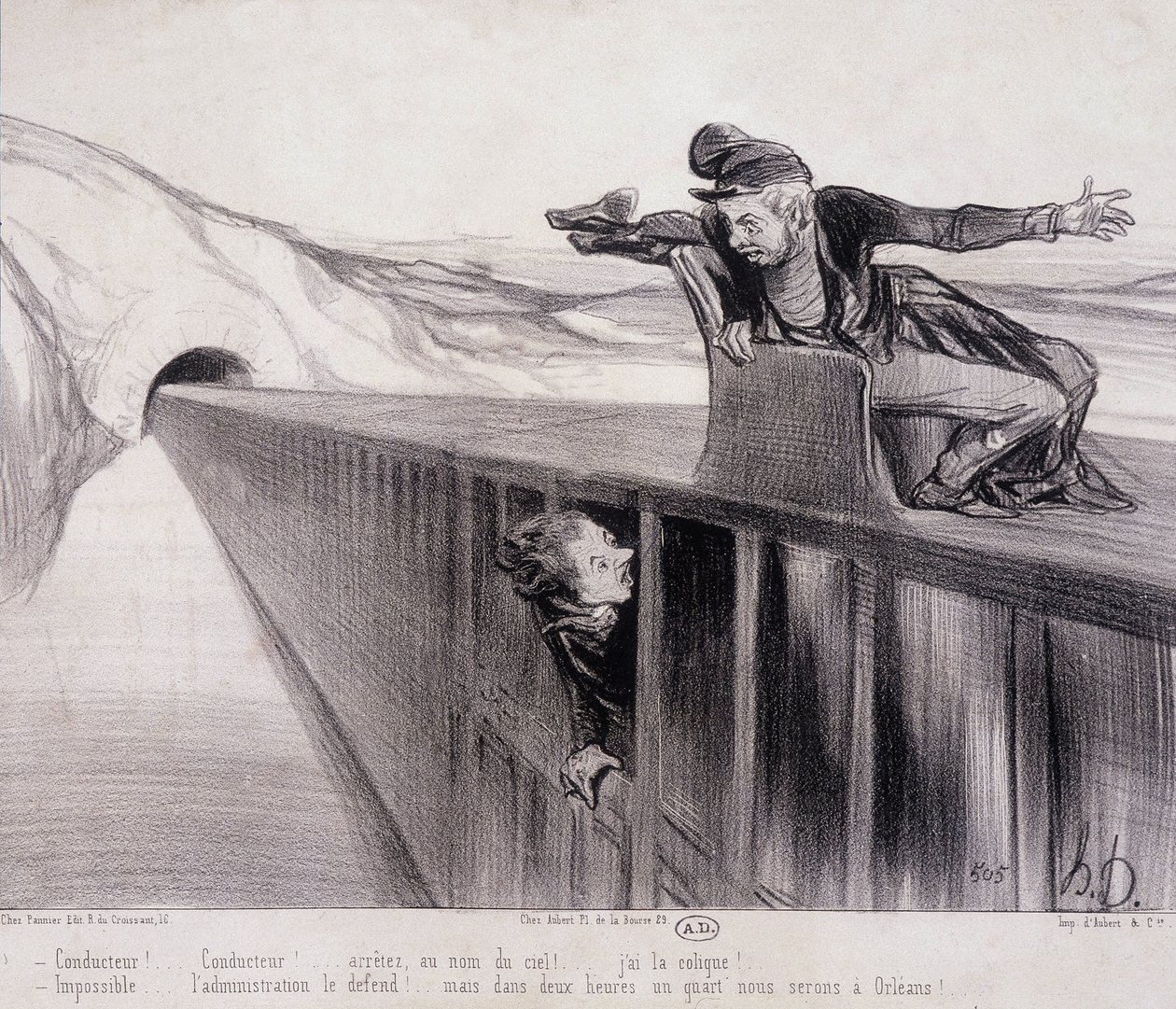 Cartoon van Daumier 