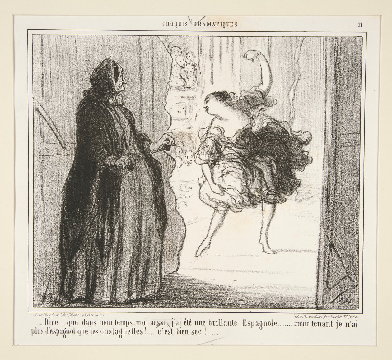 Dire door Honoré Daumier
