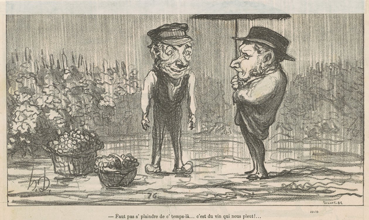 Klaag niet over die tijd... door Honoré Daumier
