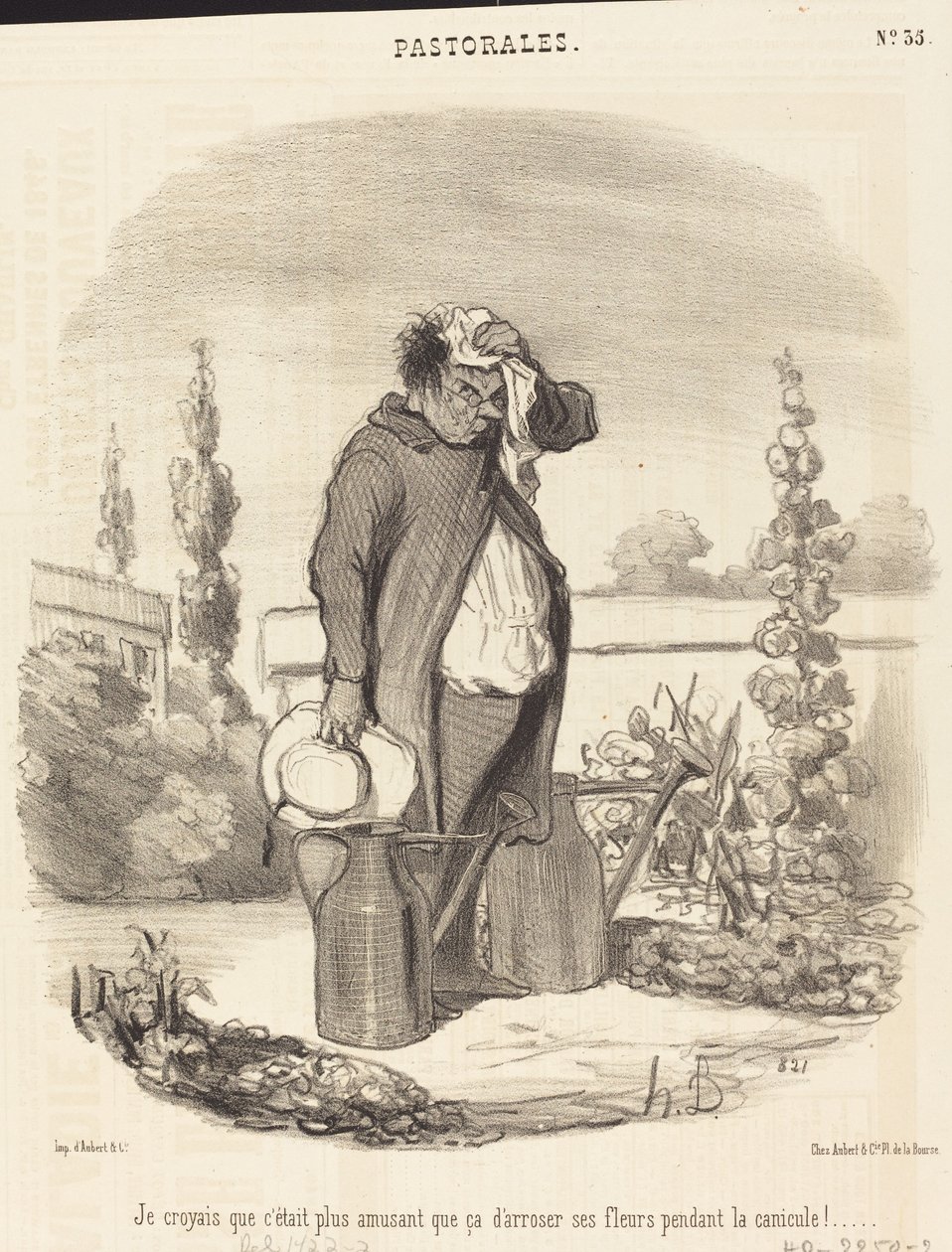 Ik dacht dat het leuker was dan dat... door Honoré Daumier