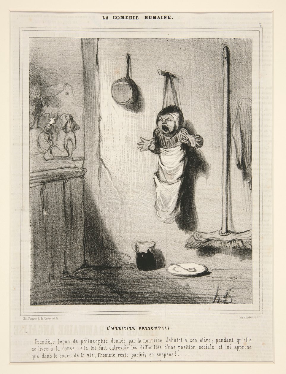 L door Honoré Daumier