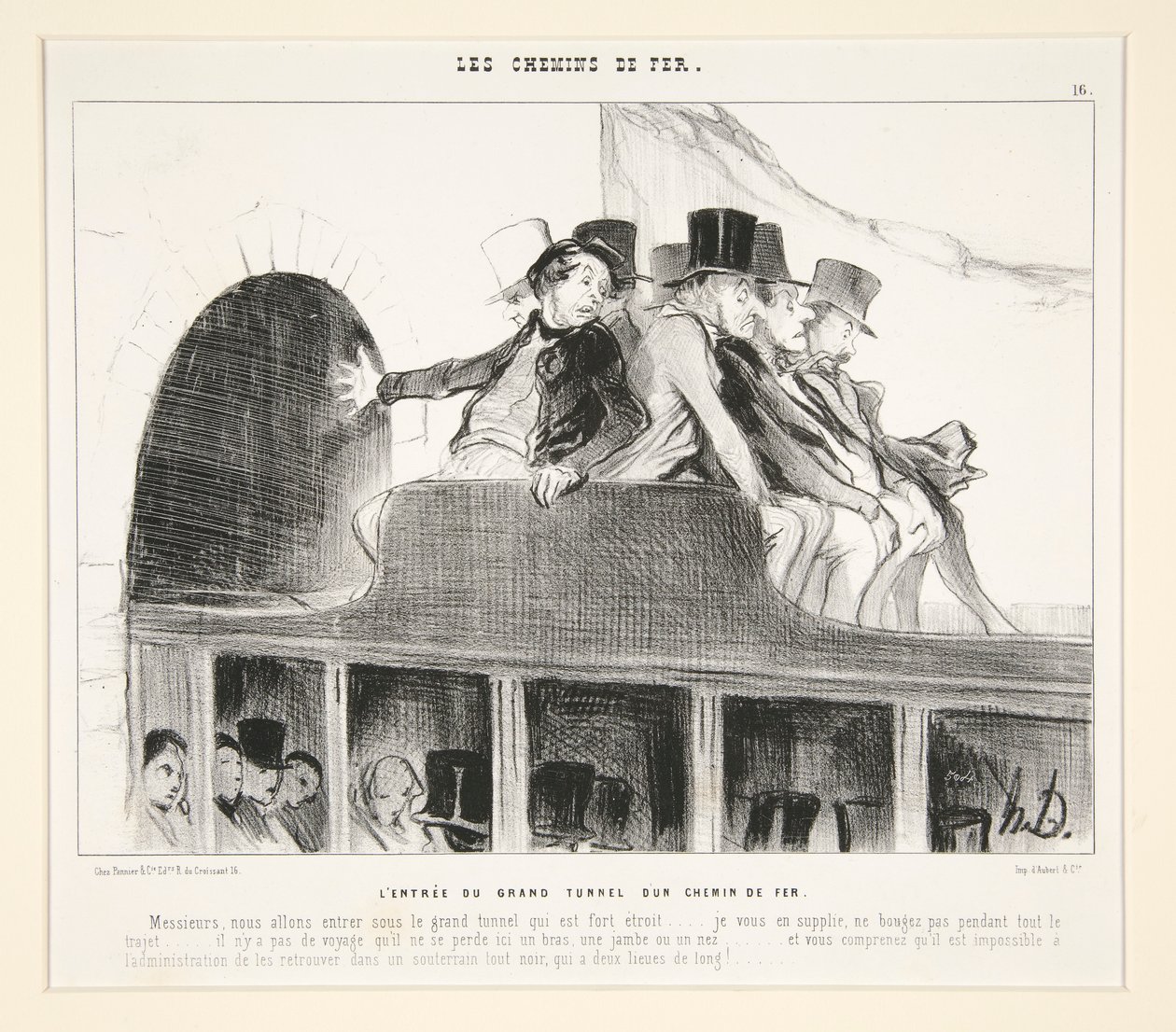L door Honoré Daumier
