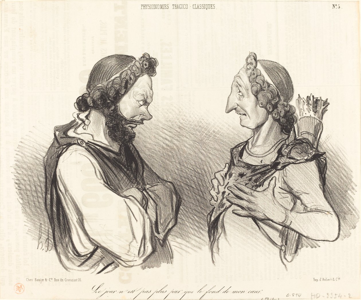 De Dag is niet Puurder... door Honoré Daumier