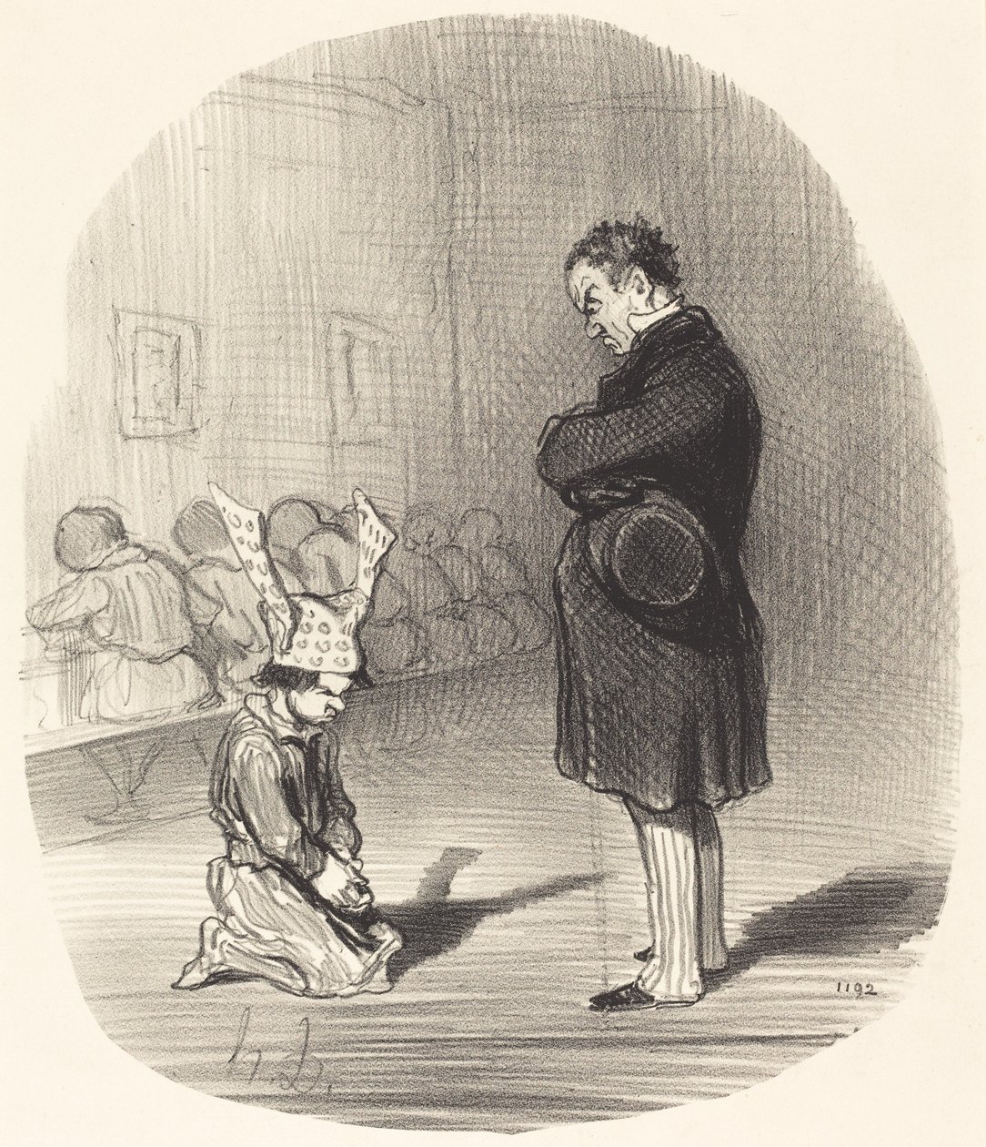 De gevolgen van een opstand door Honoré Daumier