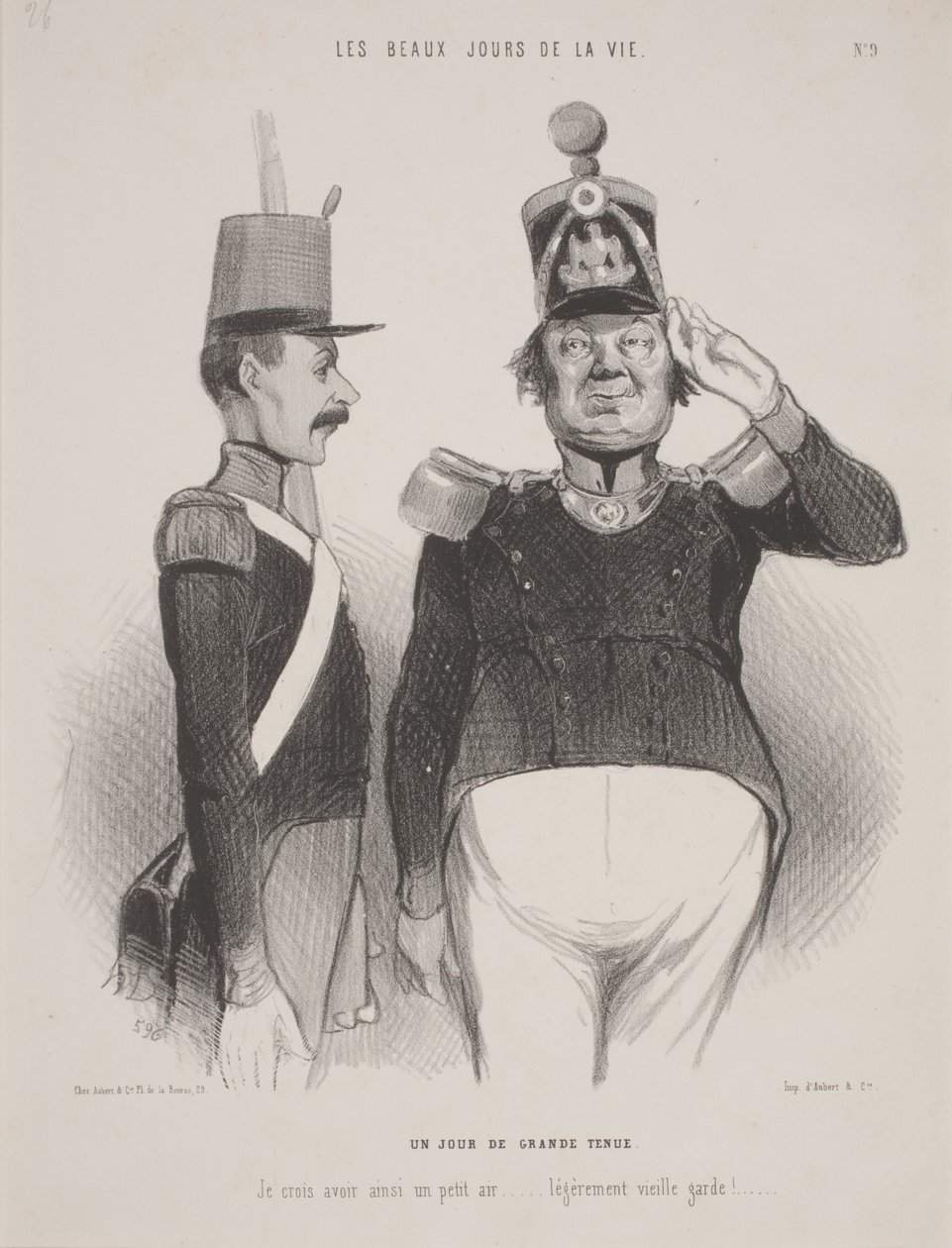 Een Dag van Grote Kleding door Honoré Daumier