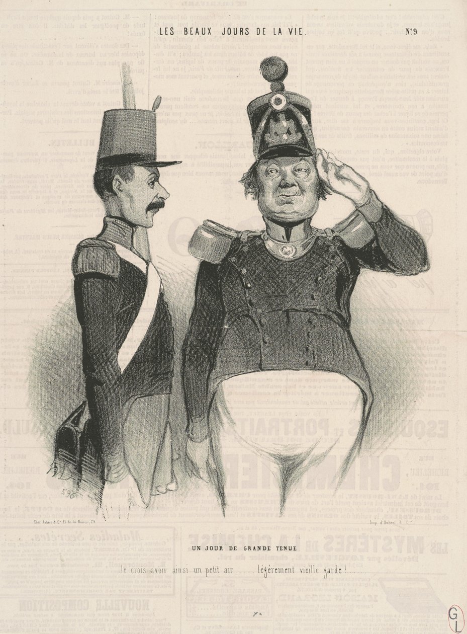 Een dag van grote pracht door Honoré Daumier