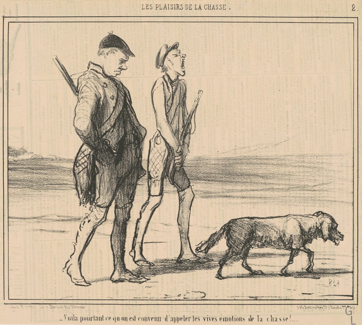 Ziehier toch wat men heeft afgesproken te noemen... door Honoré Daumier
