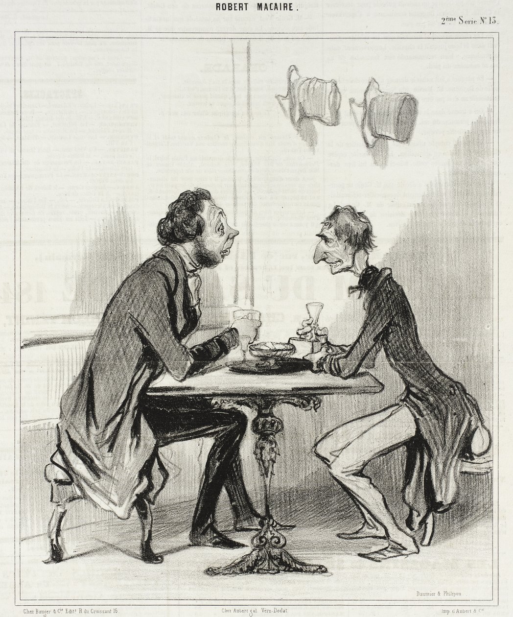 Onweerstaanbaar argument... door Honoré Daumier