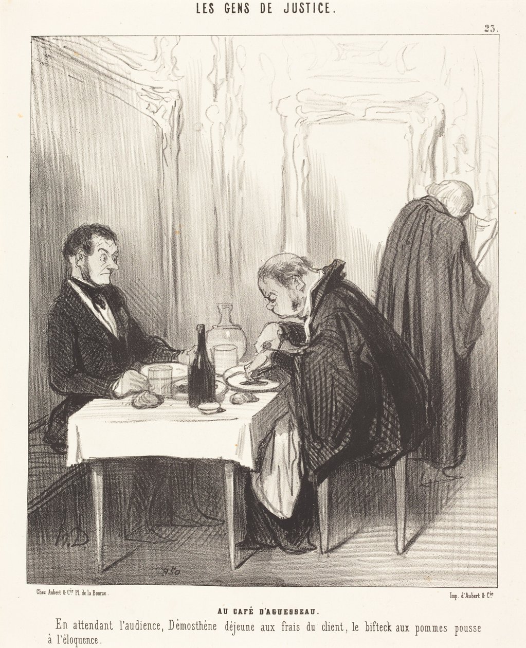 In het Café d