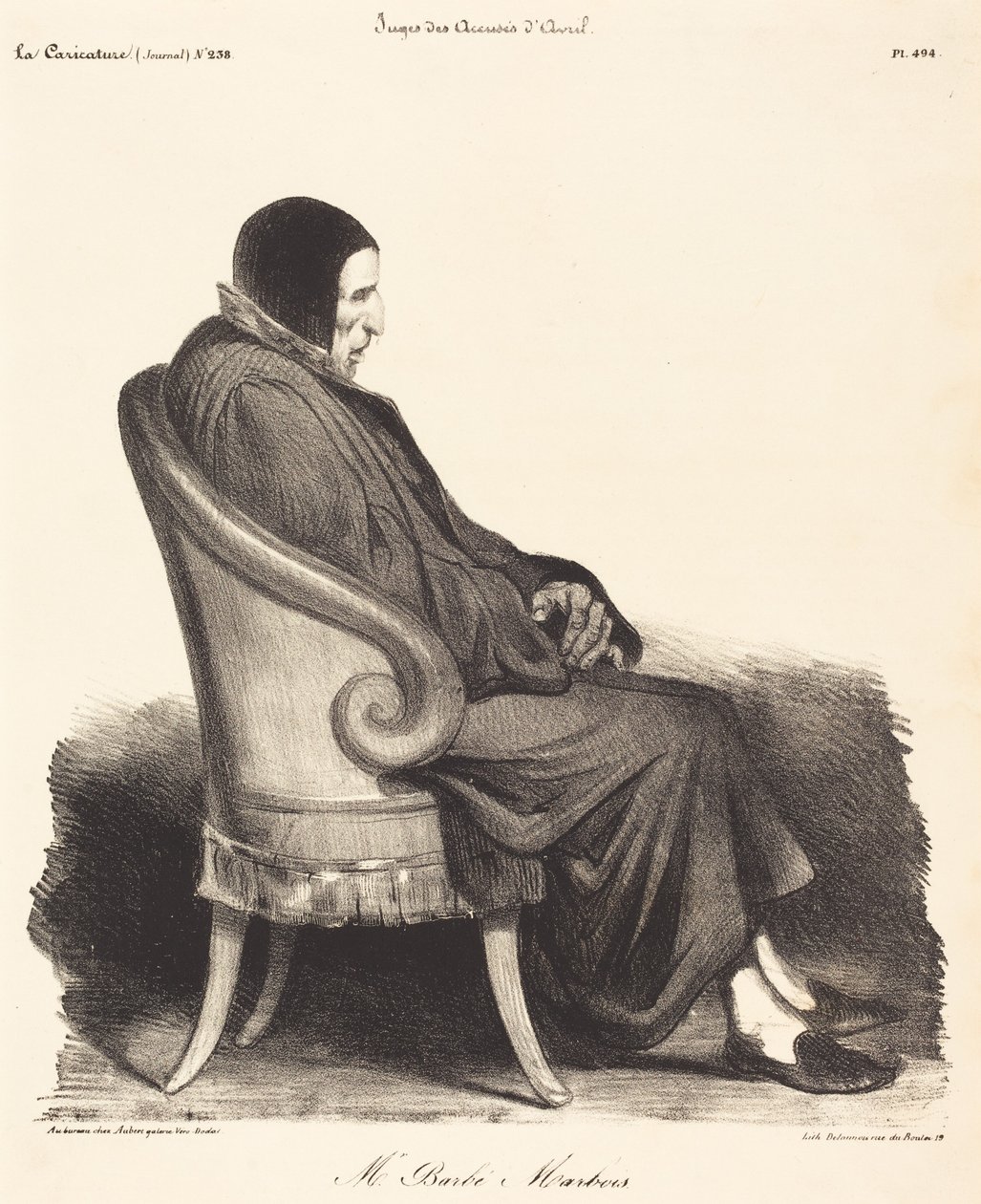 Barbé-Marbois door Honoré Daumier