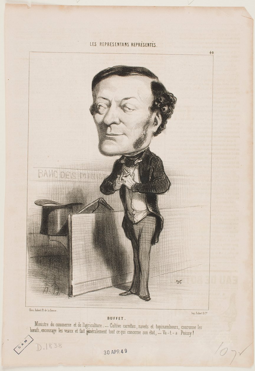 Buffet door Honoré Daumier