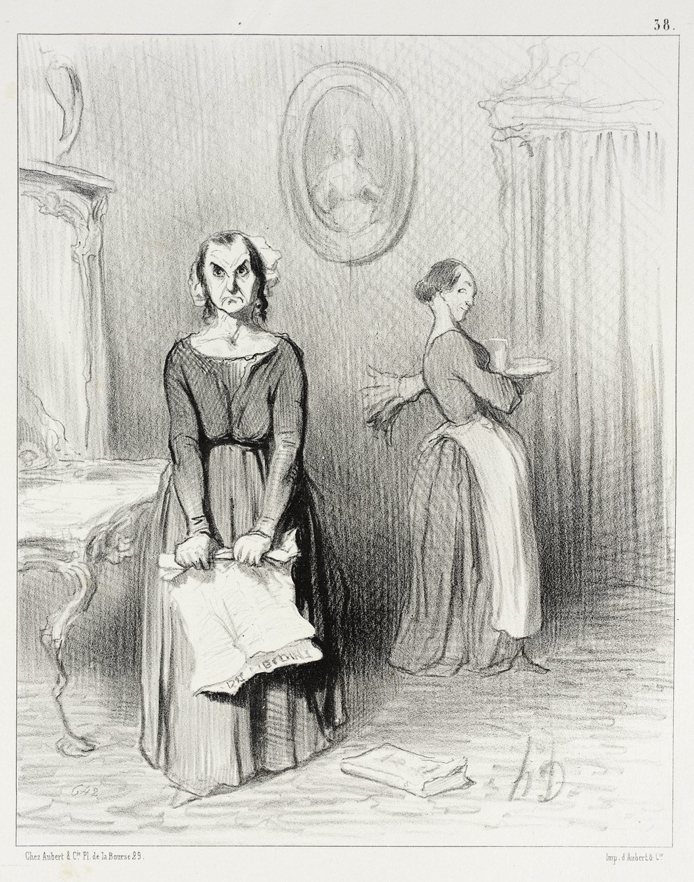 Dit dagblad vindt mijn werk erbarmelijk... door Honoré Daumier