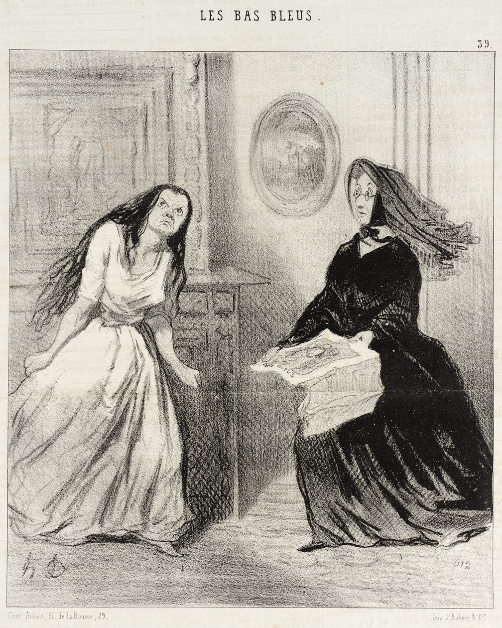 Wat! Alweer een karikatuur over ons... door Honoré Daumier