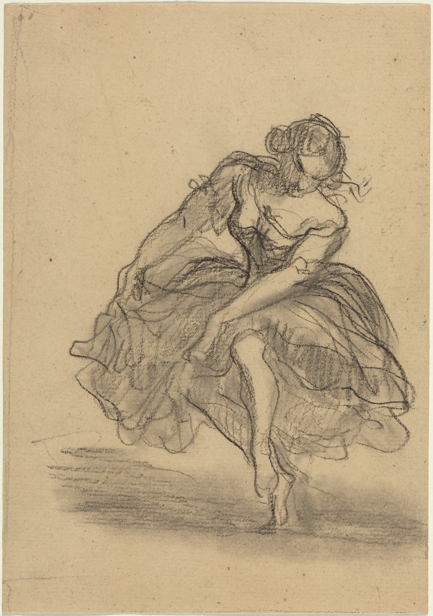 Danseres door Honoré Daumier