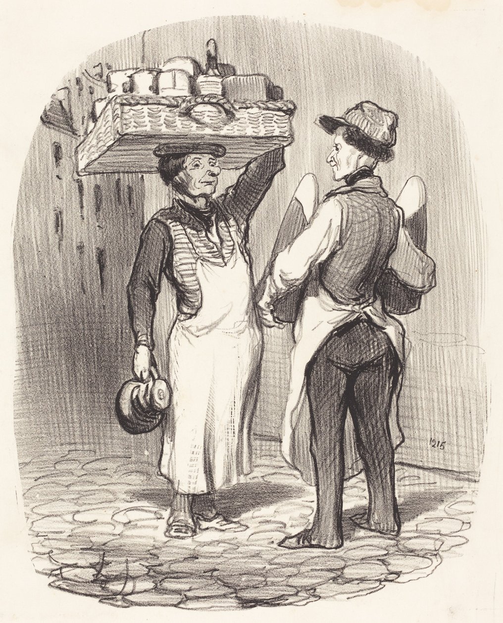 Zaakgelastigden door Honoré Daumier