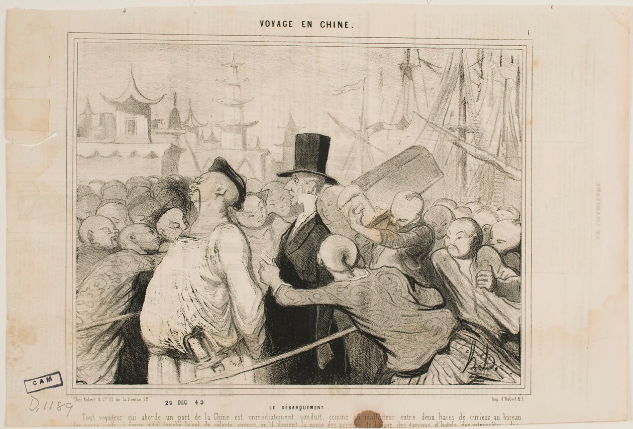 Ontscheping door Honoré Daumier