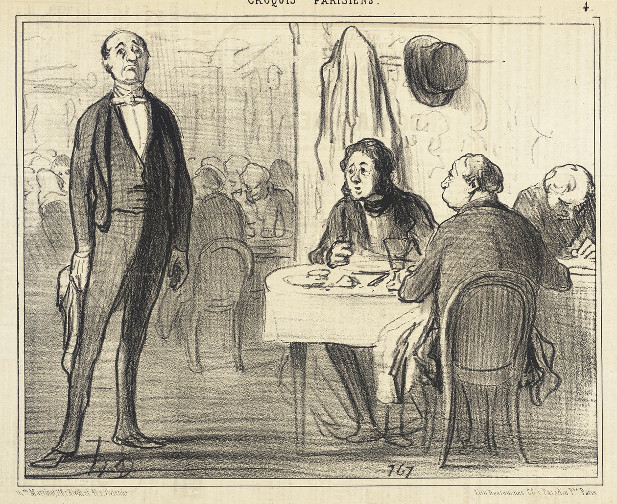 Is het de jongen?... door Honoré Daumier