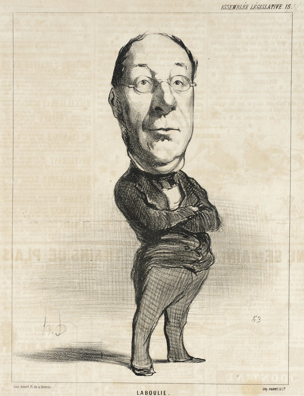 Laboulie door Honoré Daumier