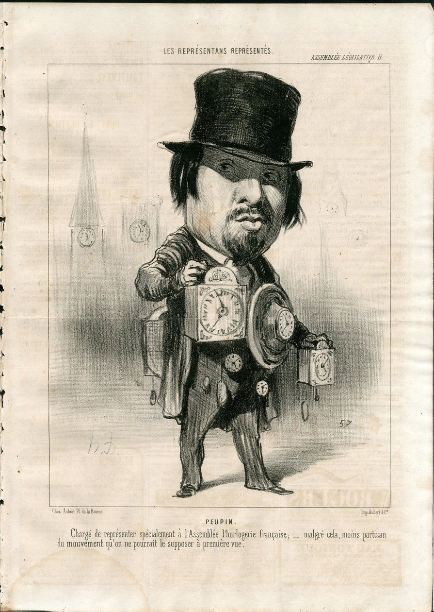 Le Charivari door Honoré Daumier