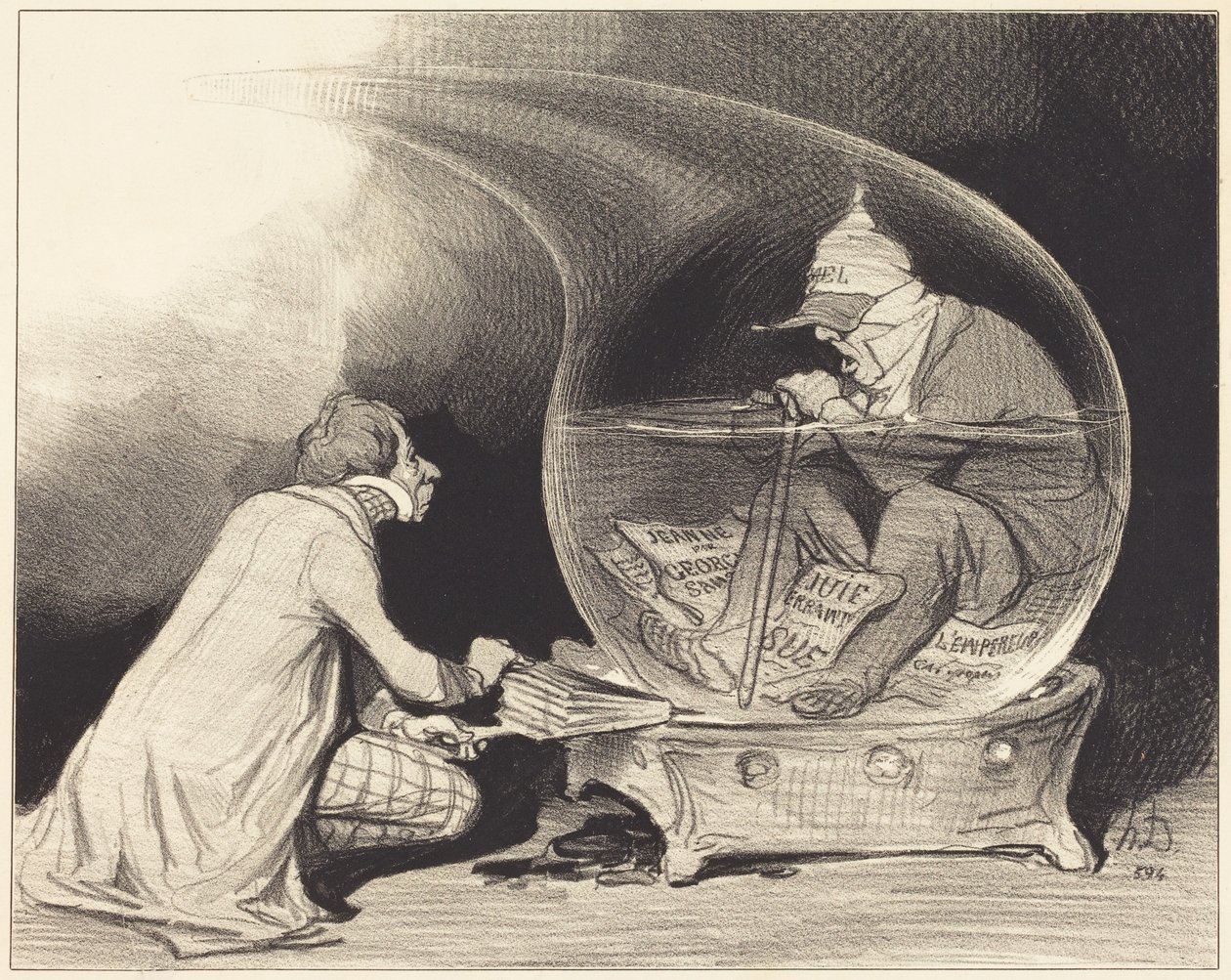 De verjonging van Le Constitutionnel door Honoré Daumier