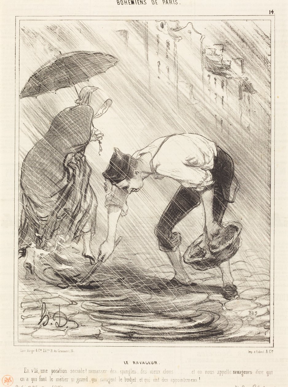 De Vernietiger door Honoré Daumier