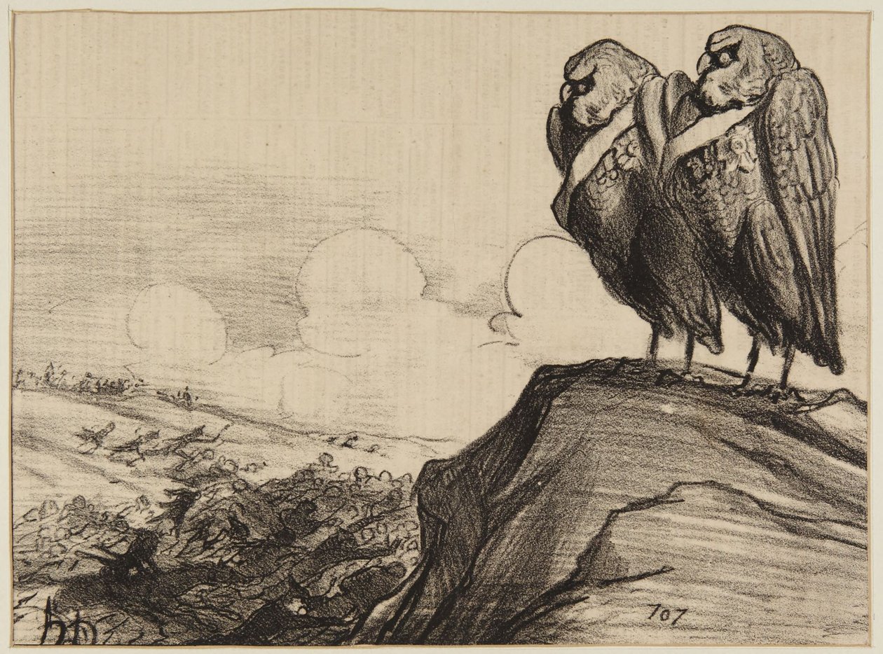 “De twee groothertogen...” door Honoré Daumier