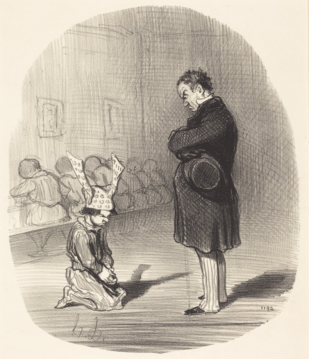 De gevolgen van een opstand door Honoré Daumier