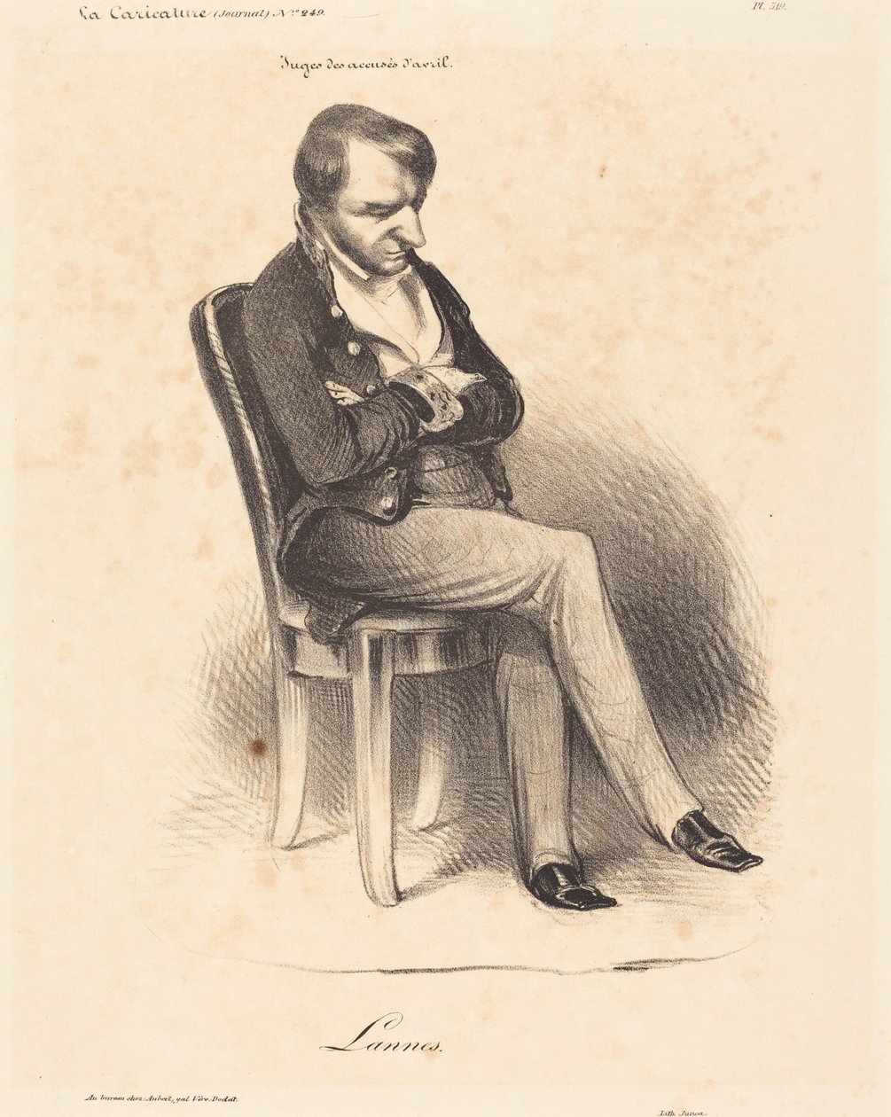 Napoléon Lannes door Honoré Daumier