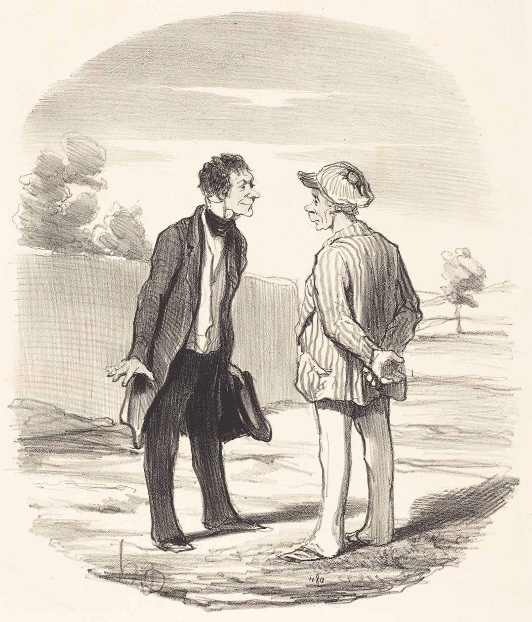 Ja, meneer Gimblet, de orde zal worden hersteld door Honoré Daumier