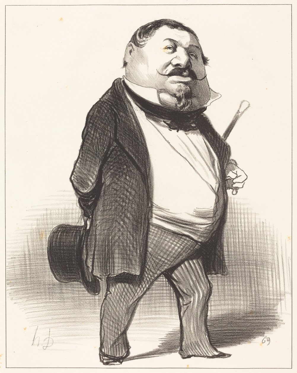 Prins Lucien Murat door Honoré Daumier