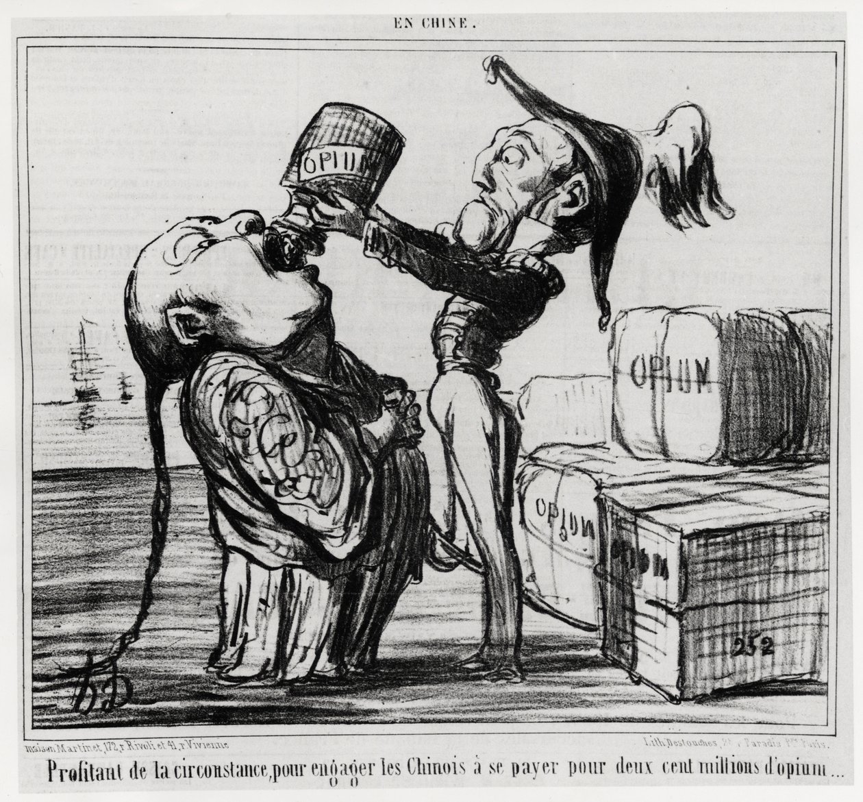Tweede Opiumoorlog (1856-1860): In 1858 stemde de Chinese regering ermee in de handel in opium te legaliseren. 