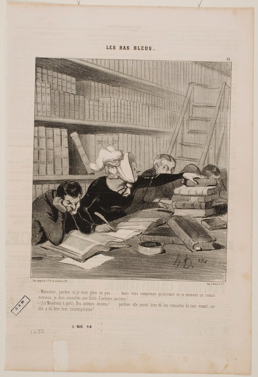 Sorry dat ik u stoor, meneer... door Honoré Daumier