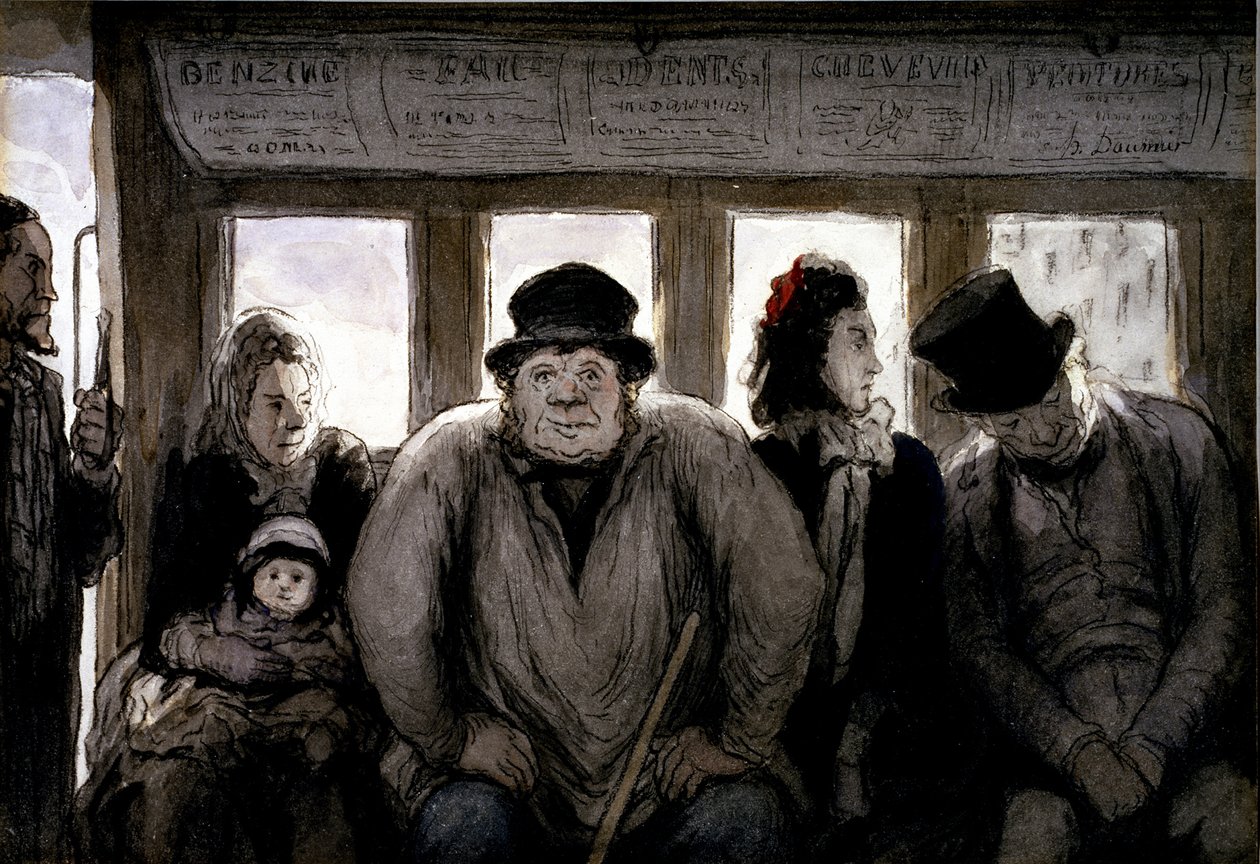 Het all-inclusive-aanbod door Honoré Daumier