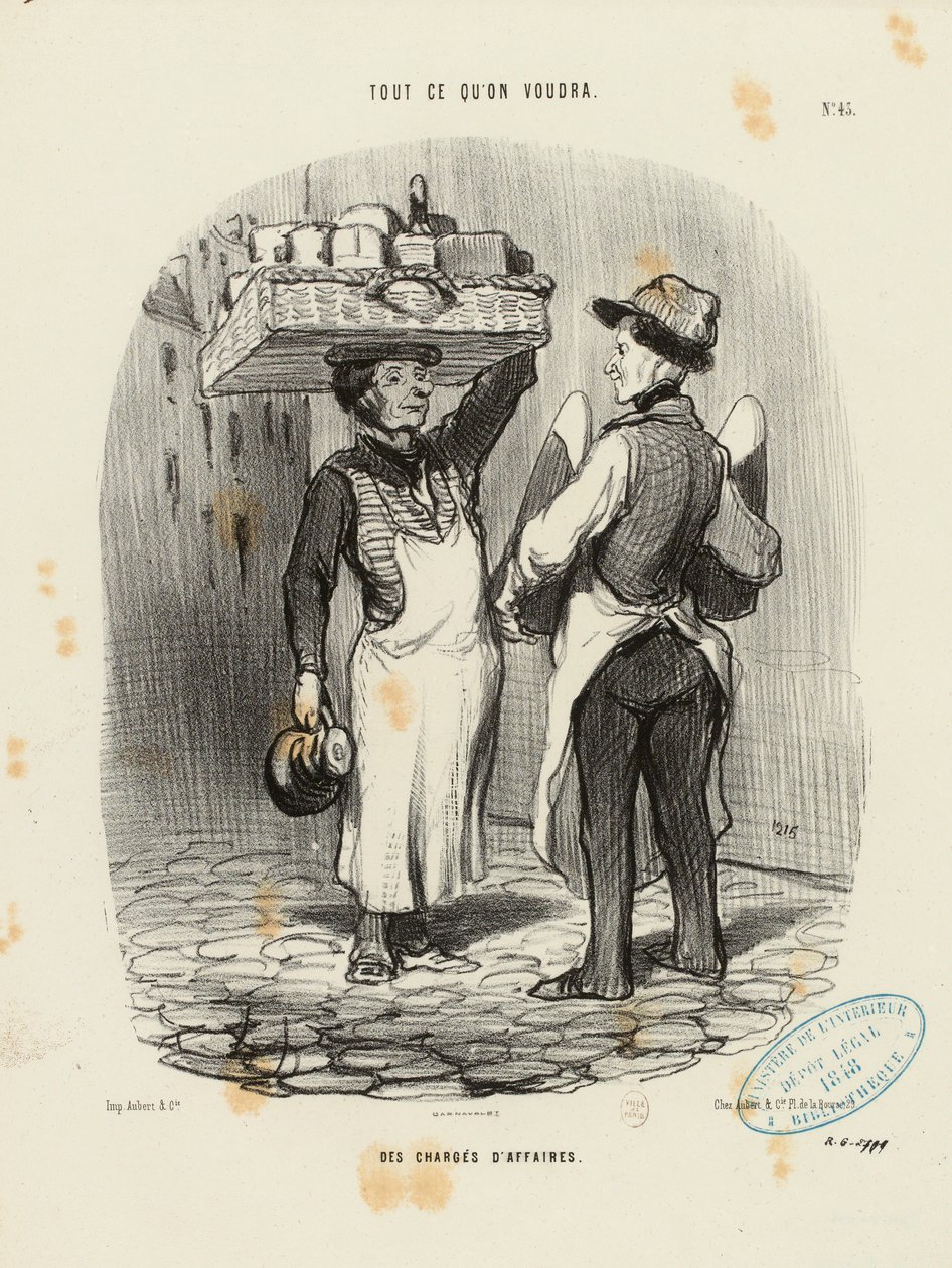 Alles wat we maar willen nr. 43: Zakelijke taken door Honoré Daumier