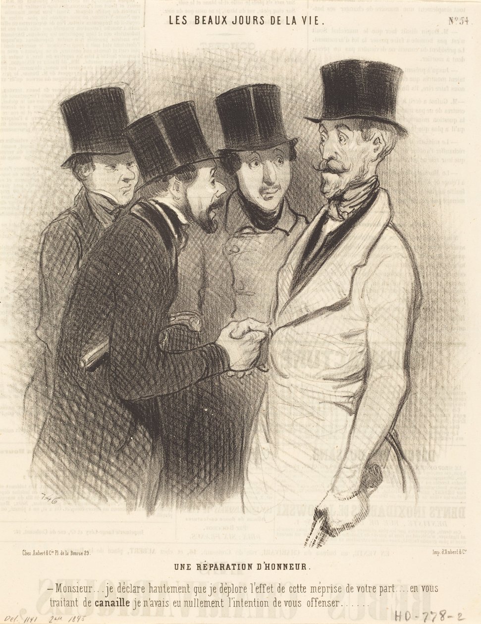 Een eerherstel door Honoré Daumier