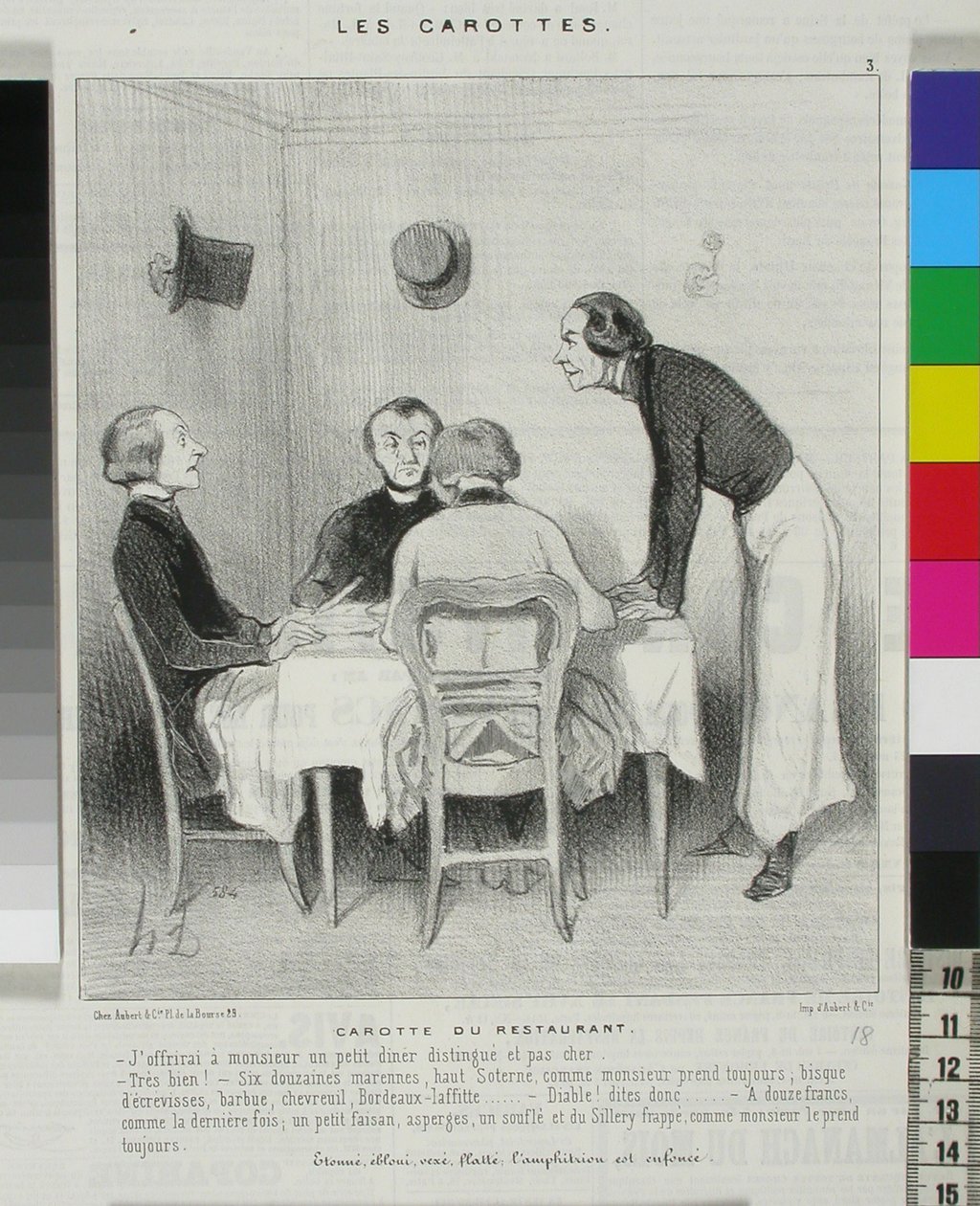 Zonder titel door Honoré Daumier