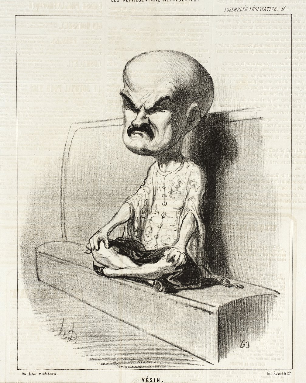 Vesin door Honoré Daumier