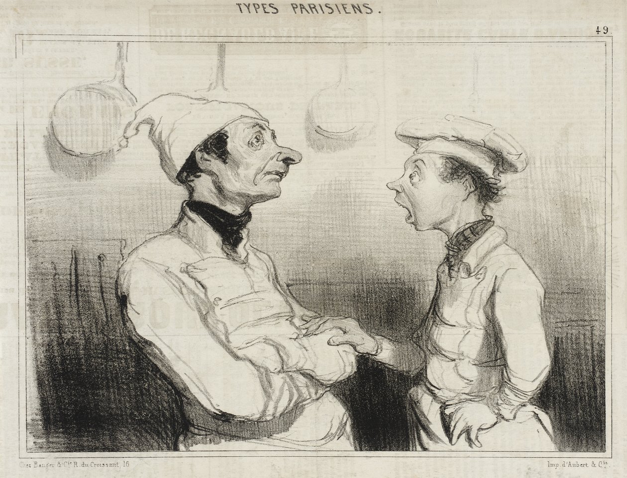 U weet heel goed welke spons u bedoelde... door Honoré Daumier