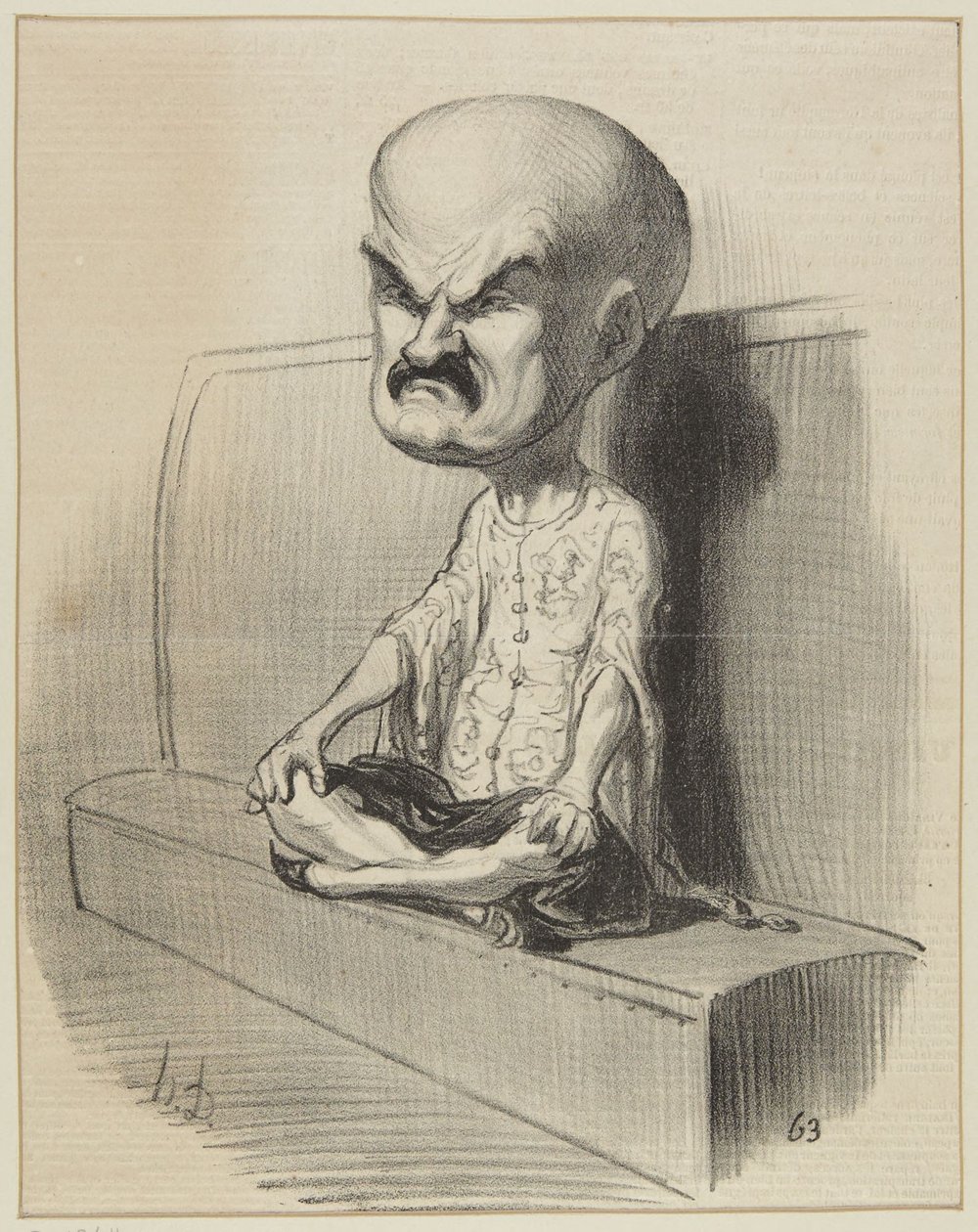 „Vésin” door Honoré Daumier